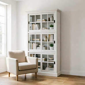 white furniture,white bookcase
